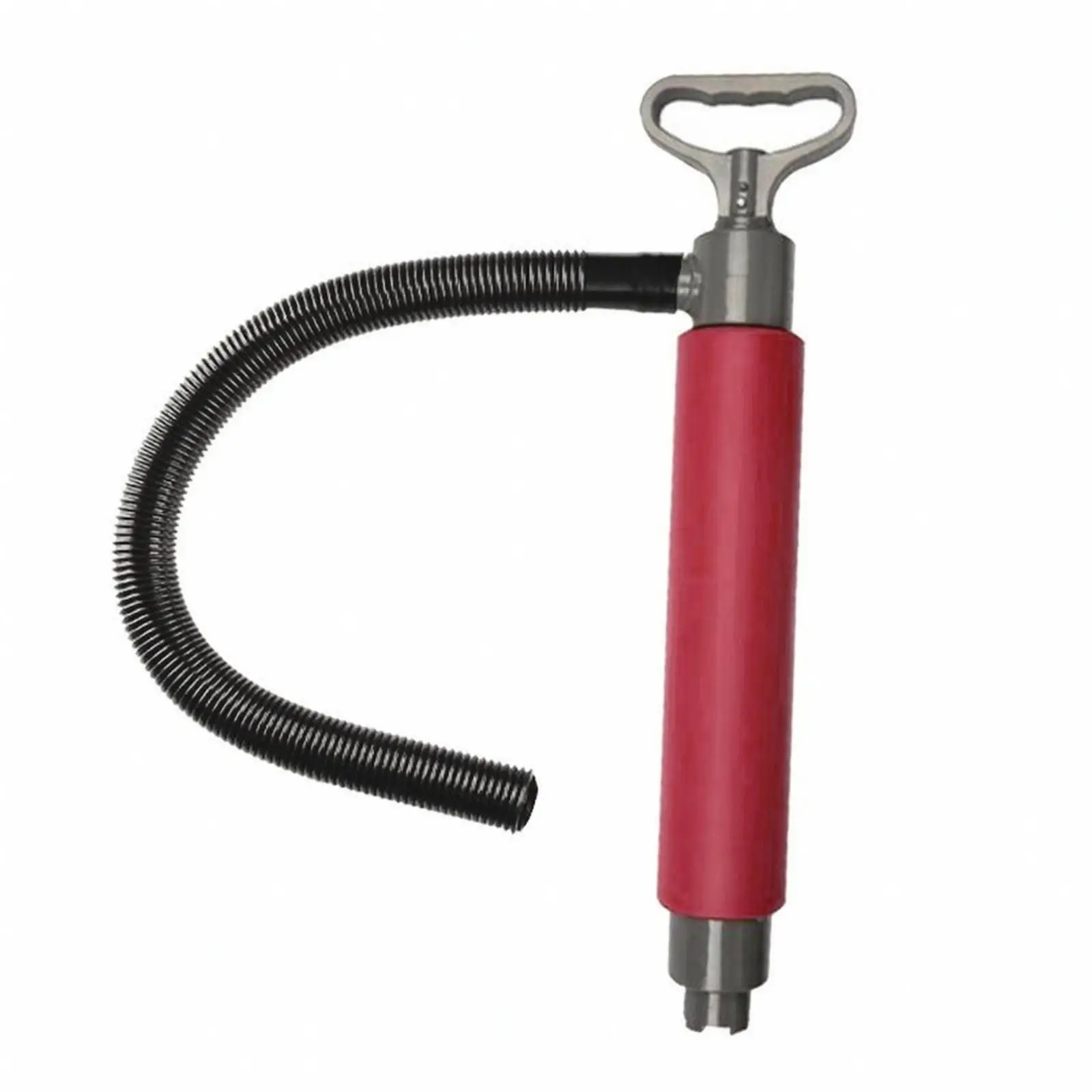 Kayak Water Pump Manual Bilge Pump with Hose for Boat Canoe Drainage Portable Hand Pump D Handle Corrugated Hose Marine Grade