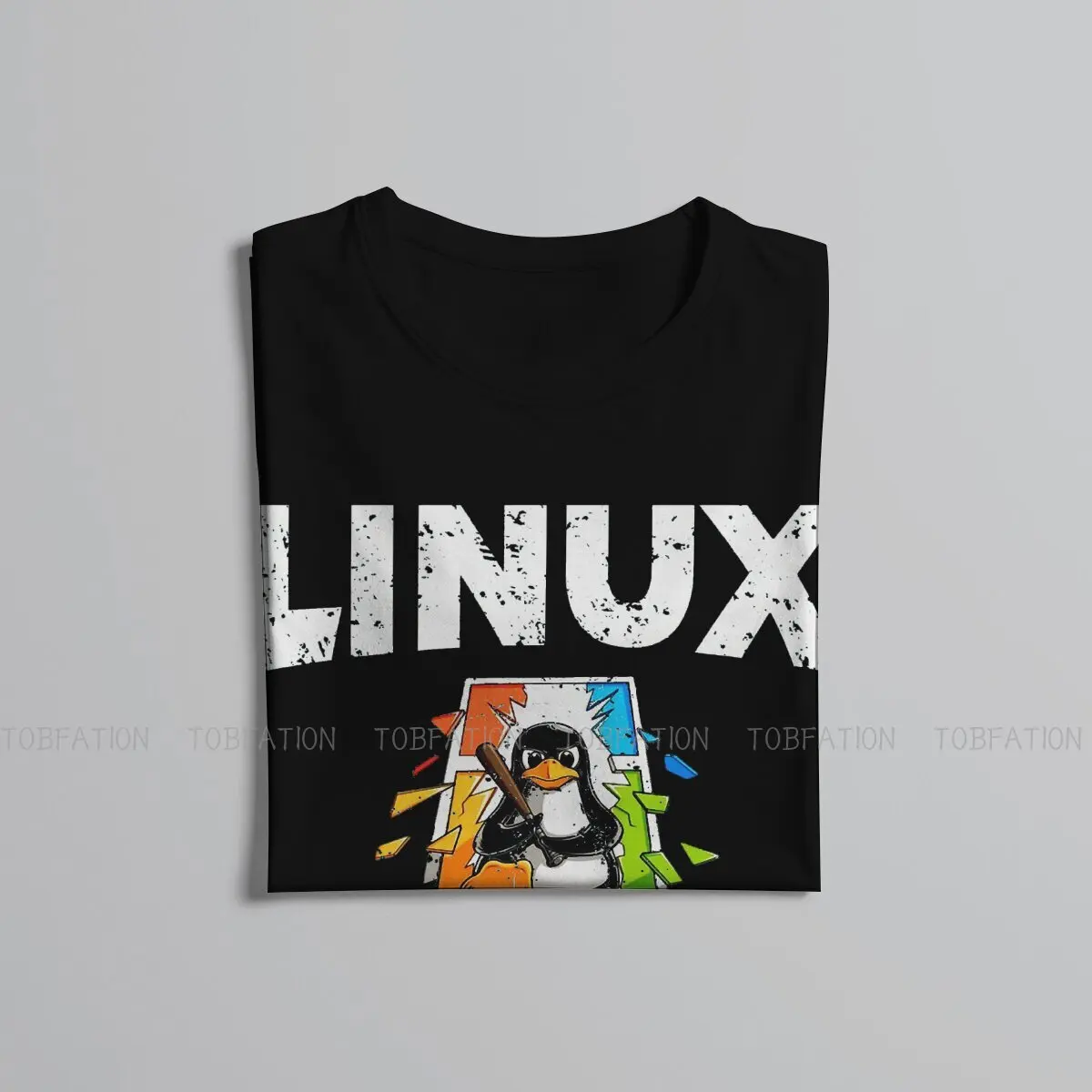 Linux Born To Be Root Not To Reboot Unique TShirt Linux GNU Minix Unix Comfortable New Design Gift Clothes  T Shirt Ofertas