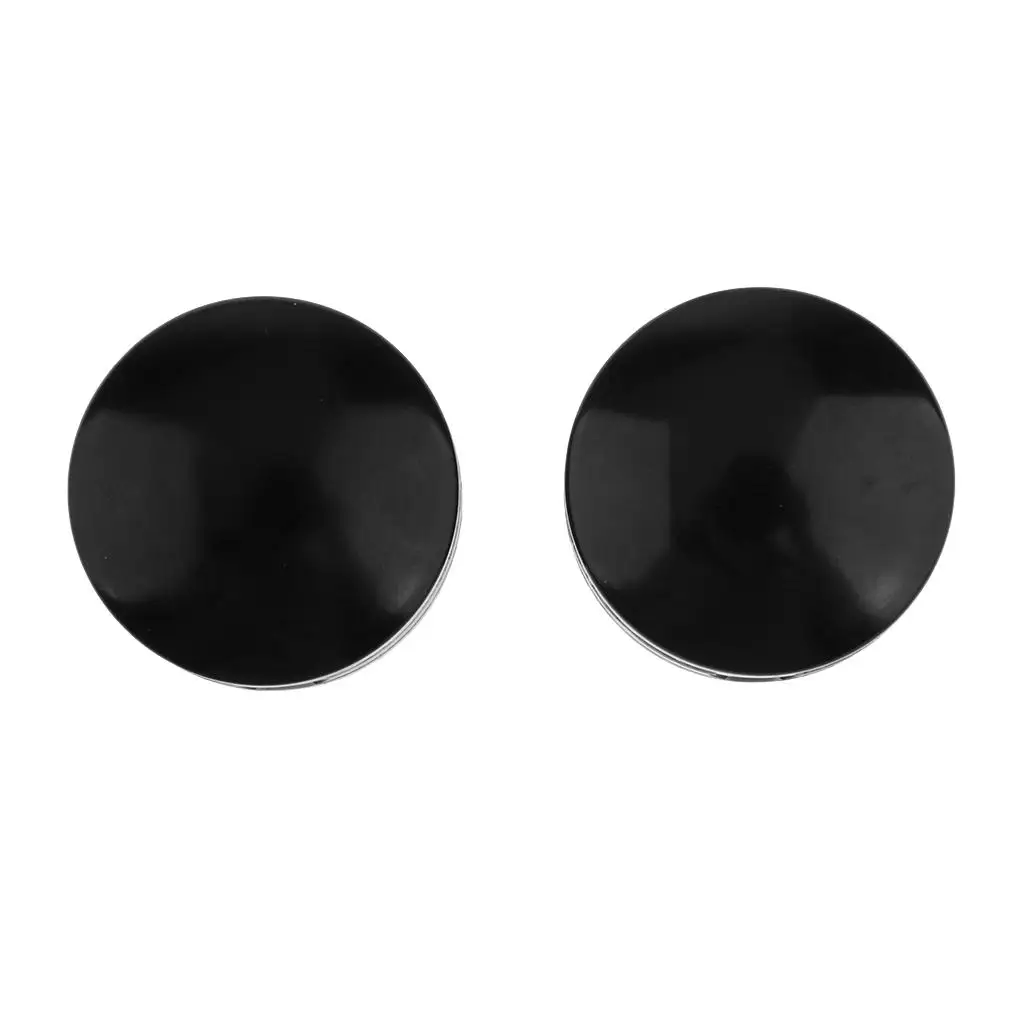 Head Nut Covers Chrome Metal Cap Set for Harley All Twin Cam and Big Twin 1340 Evo Models Easy Install