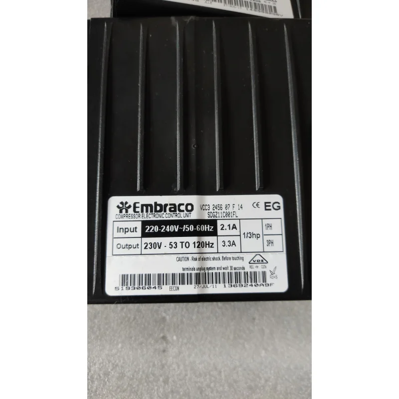 مناسبة لثلاجة سيمنز بوش EG VCC3 2456 07 F 14 لوحة محرك عاكس الضاغط EM #3