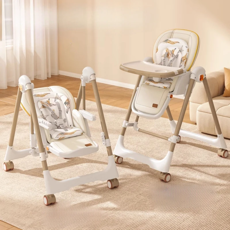 38 Multi-Functional Baby High Chair - Foldable, Portable Infant Dining Seat, Children's Table Chair, Adjustable Baby Chair.