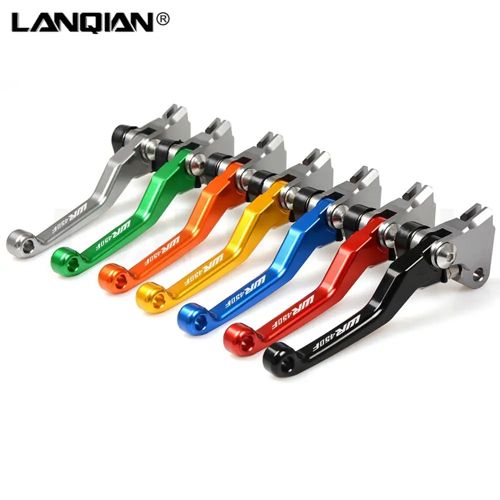 For YAMAHA WR450F Dirt bike Pivot Lever High QualityMotorcycle Brake Clutch Levers WRF 450 WR 450F 2001-2015 2005 2006 2008