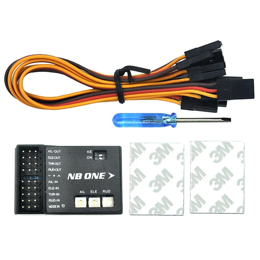 

NB One 32-Bit 5V-16V 6-axis Sensor Barometer Gyro Flight Controller Altitude Hold Self-stabilizing For FPV RC Fixed-wing