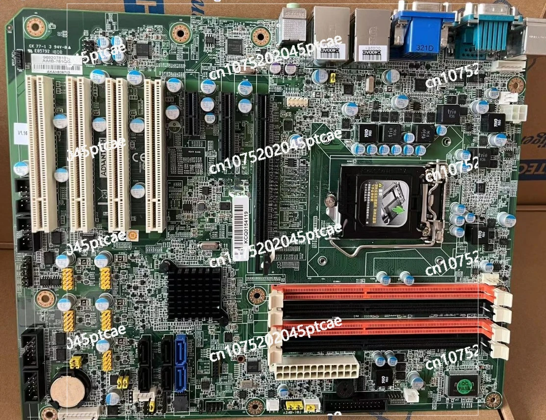 Industrial Control Equipment Main Board, Dual Network Interface Card, AIMB-781QG2, AIMB-782QG2, 1155 Pins