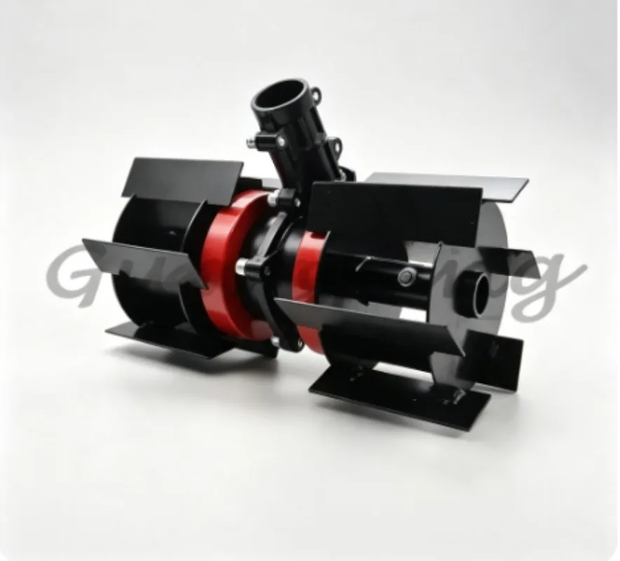 Heavy‑Duty Grass Mower Turbine Working Head, Garden Cultivator Replacement Spare Part for Weeding and Soil‑Loosening