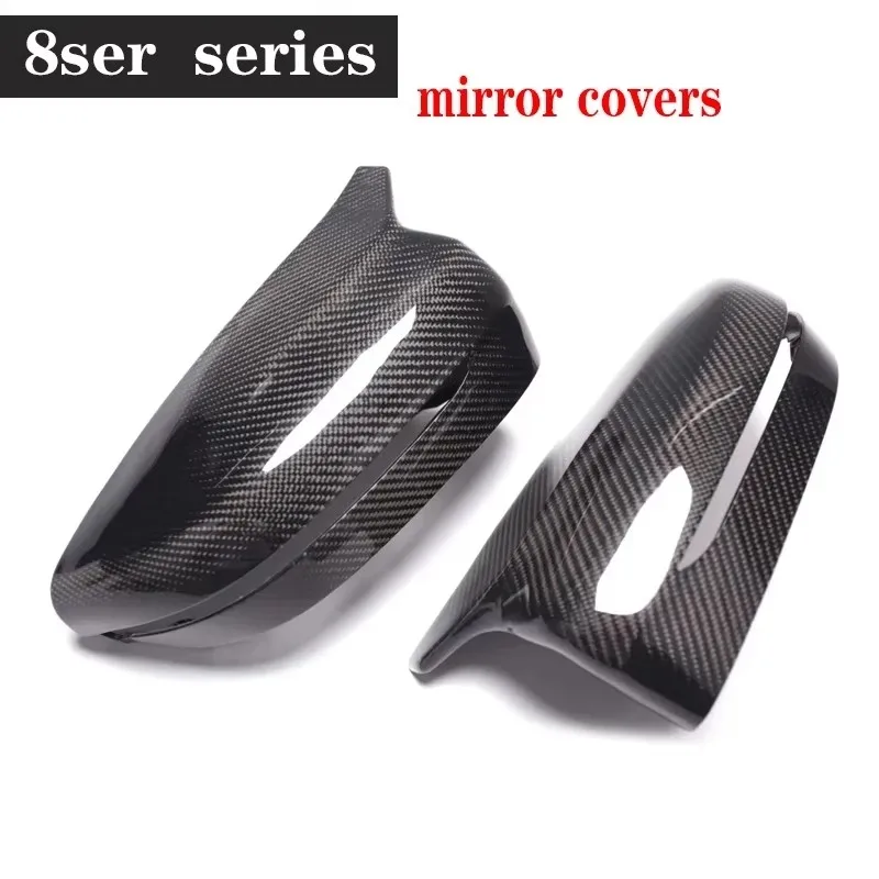 

For BMW 5 7 Serie G30 G38 G11 G12 540 530 Shells Rearview Cap Carbon fiber rear view mirror case cover Car Accessories body kit