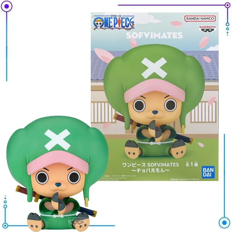 In Stock Bandai Banpresto One Piece SOFVIMATES Wano Country Chopper Action Figure Model Toy Collection Anime Character Ornament