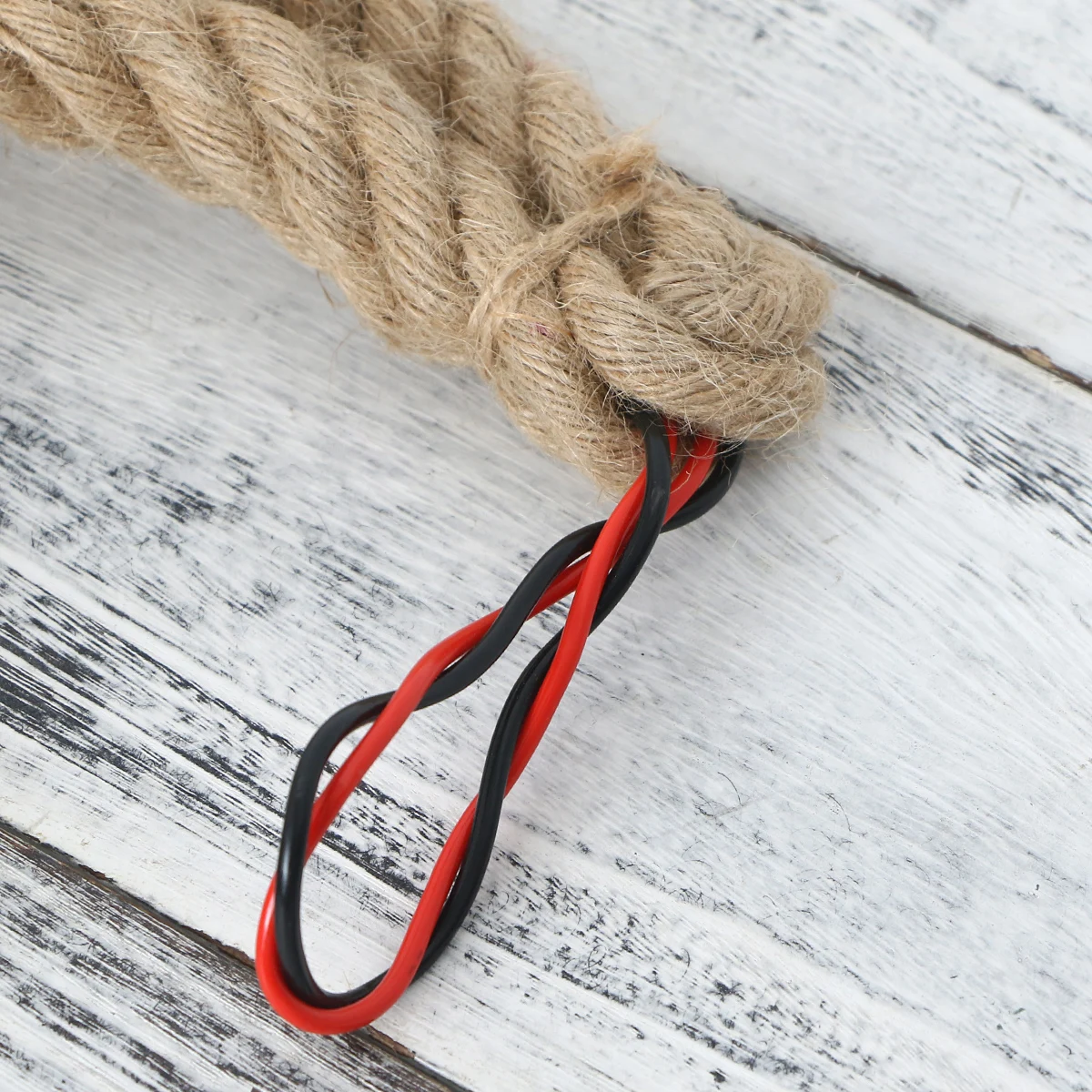 

Rustic Retro Rope Light Hemp Cord Vintage Industrial Ceiling Light Diy Decor Cafe Home Bar Durable Heat Resistant Single