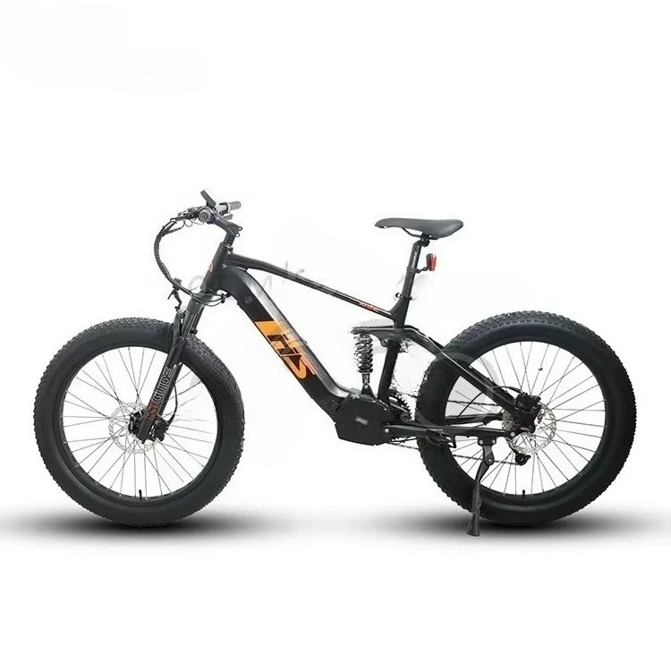 Full Suspension Mid-mounted Electric Bicycle 48V 1000w Mountain Electric Bicycle