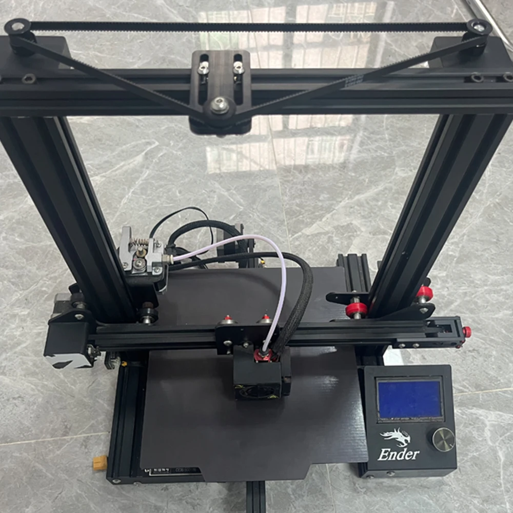 Parti della stampante 3D alluminio doppio asse Z posteriore passivo piastra di blocco vite di piombo staffa per CREALIT Cr-10 Ender-3 Ender-3 Pro stampante