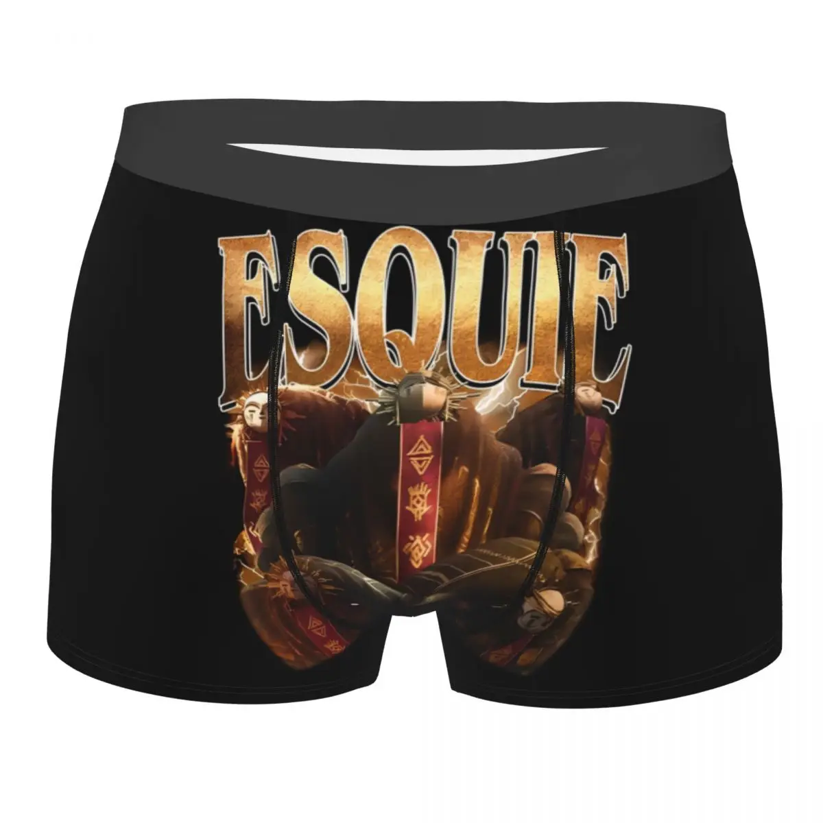 

Custom Video Game Clair Obscur Expedition 33 Underwear Men Stretch Boxer Briefs