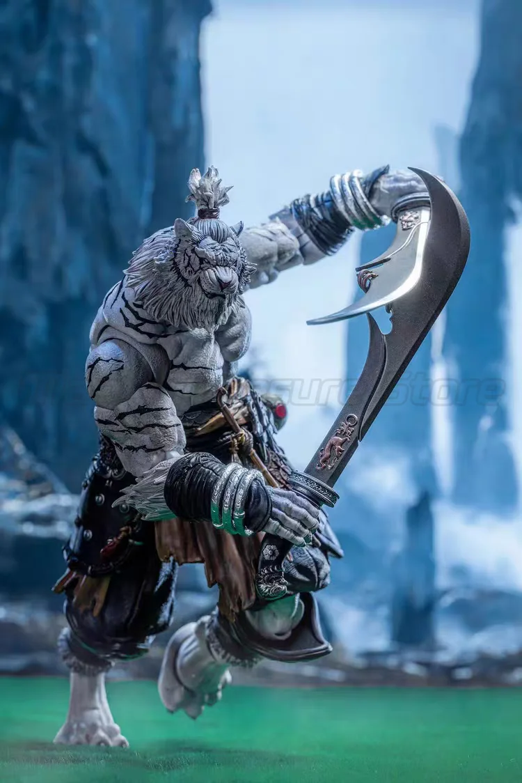 【MT】MAESTRO UNION Fury Planet White Tiger Khajiit Color Version 1/12 Scale Action Figure