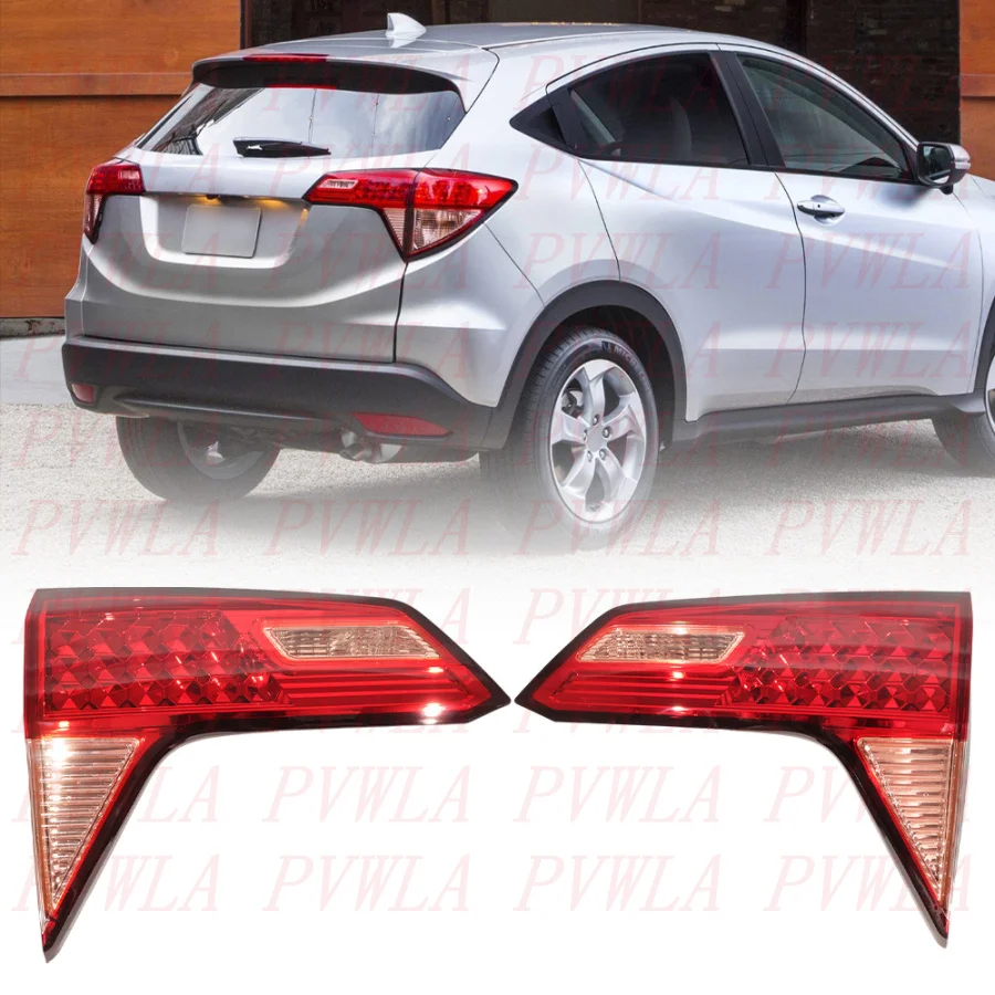 For Honda HR-V European Version 2016 2017 2018 Car accessories Inner Side Tail Light Rear Brake Lamp Without Bulbs
