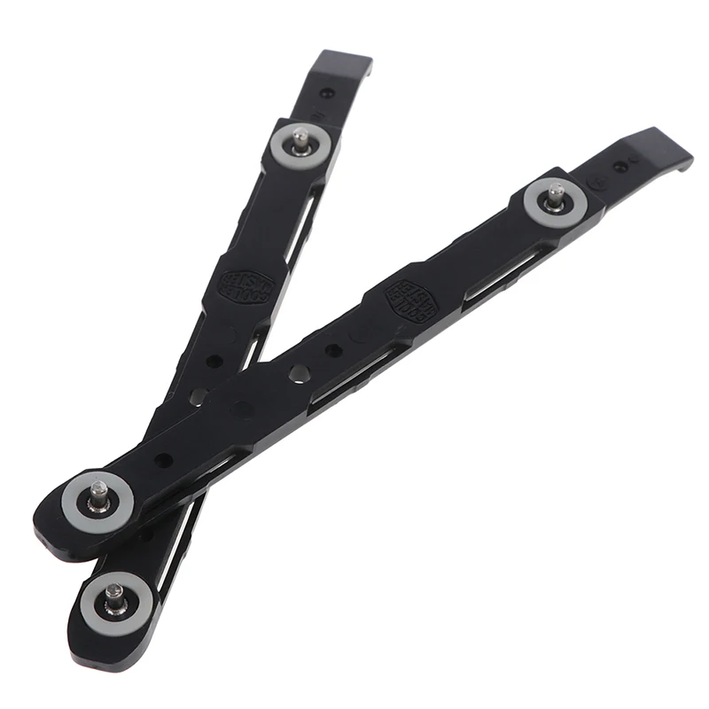 Hot 2pc Plastic Chassis Hard Drive Mounting Rail For Cooler Master 3.5