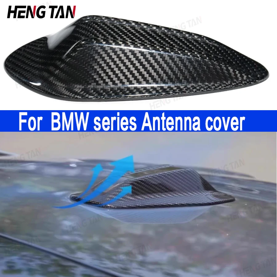 

For BMW X5 G05 G18 X6 G06 X7 G07 X5M F95 X6M F96 Carbon fiber antenna cover shark fin signal cover decorative cover Body Kit