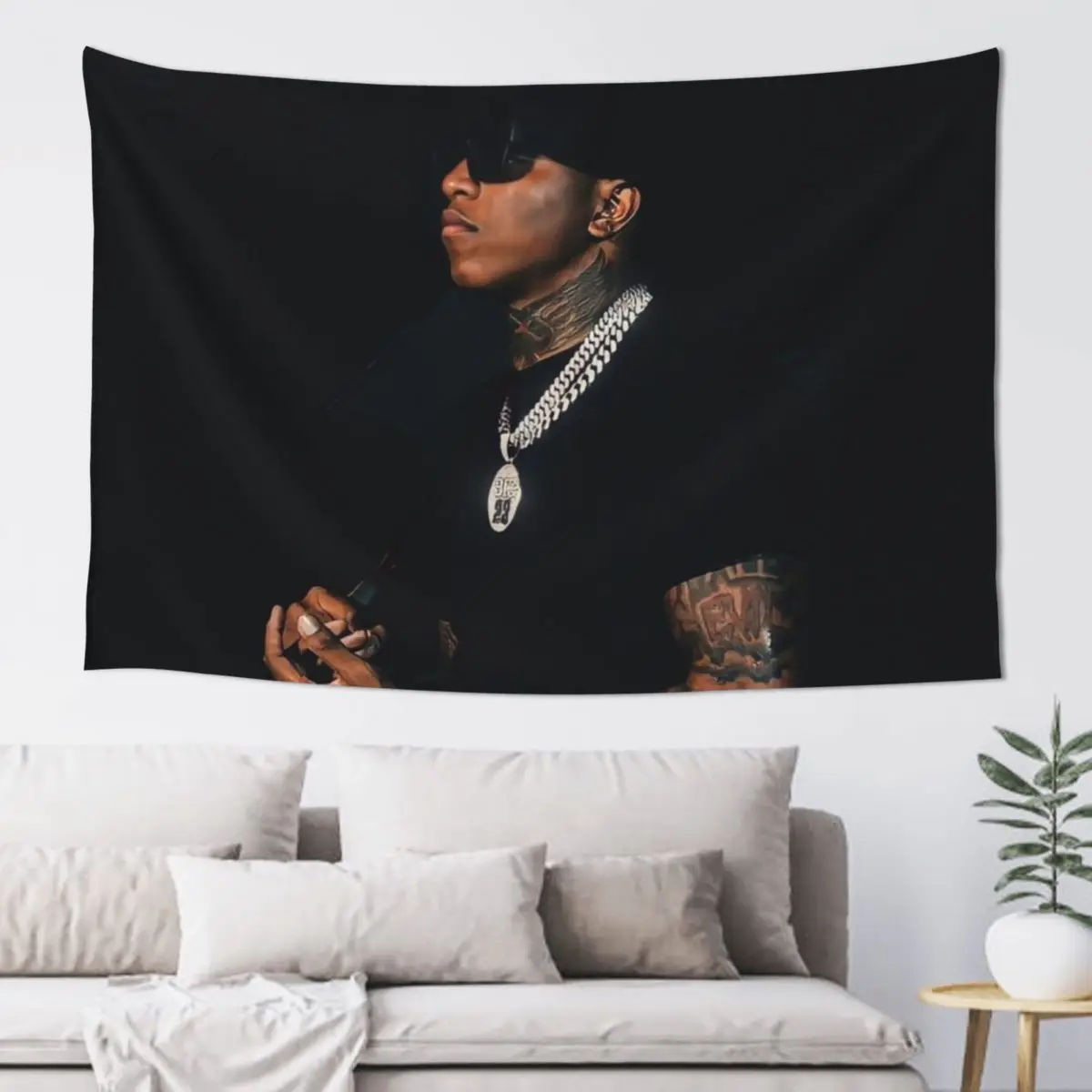 YUNGEEN ACE - SURVIVOR OF THE TRENCHES Tapestry Room Decoration Accessories House Decoration Tapestry