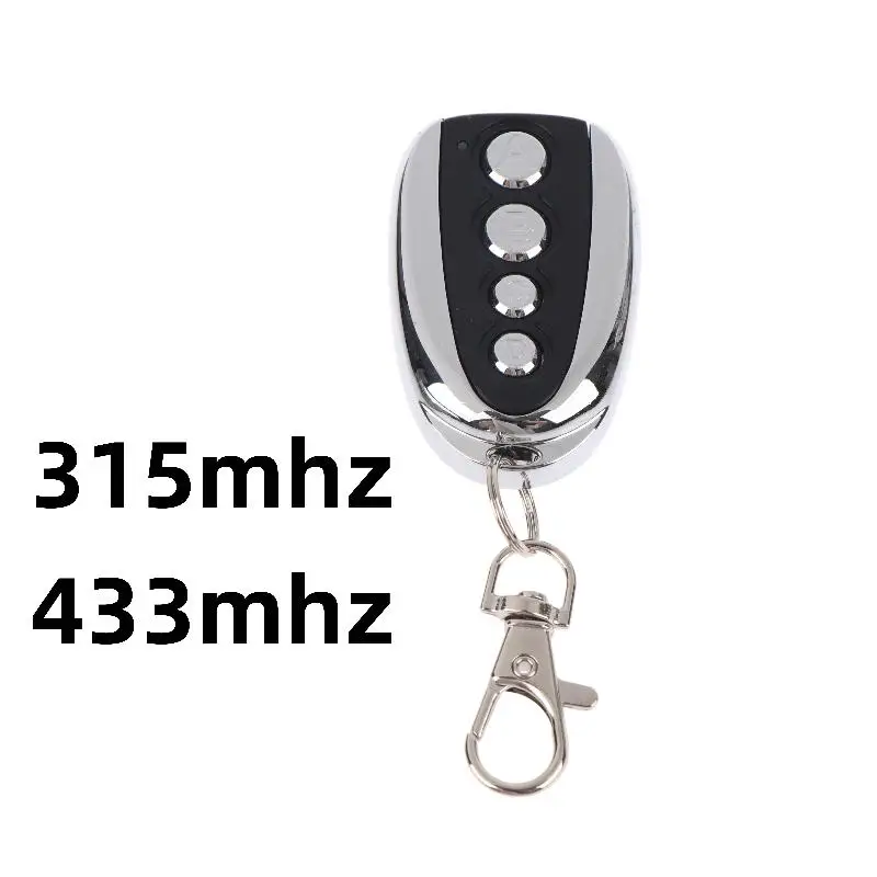 U Shaped Wireless Remote Control 433MHZ 315MHZ Clone Function Stable Signal Garage Door Alarm 1Pcs Universal Replacement