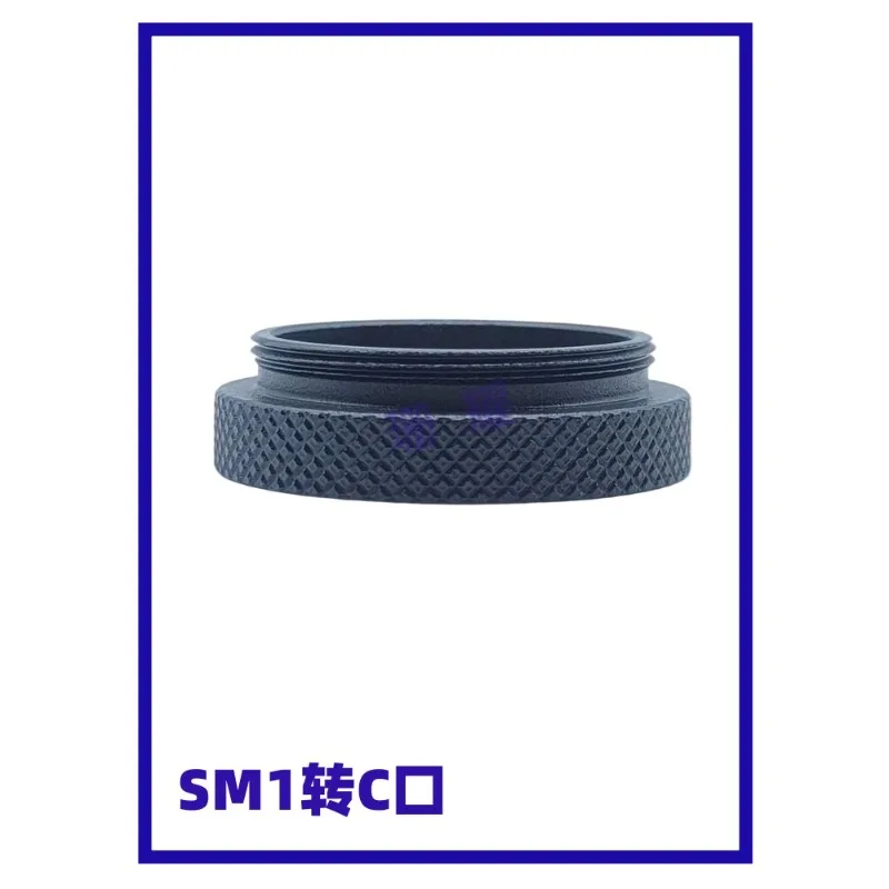 Anneau adaptateur d'objectif de microscope RMS vers SM1, filetage externe SM1 vers filetage interne RMS, adaptateur