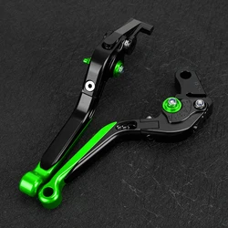 Motorcycle CNC Adjustable Foldable Extendable Brake Clutch Levers Handle For Kawasaki NINJA ZX-9R ZX9R 2000 2001 2002 2003