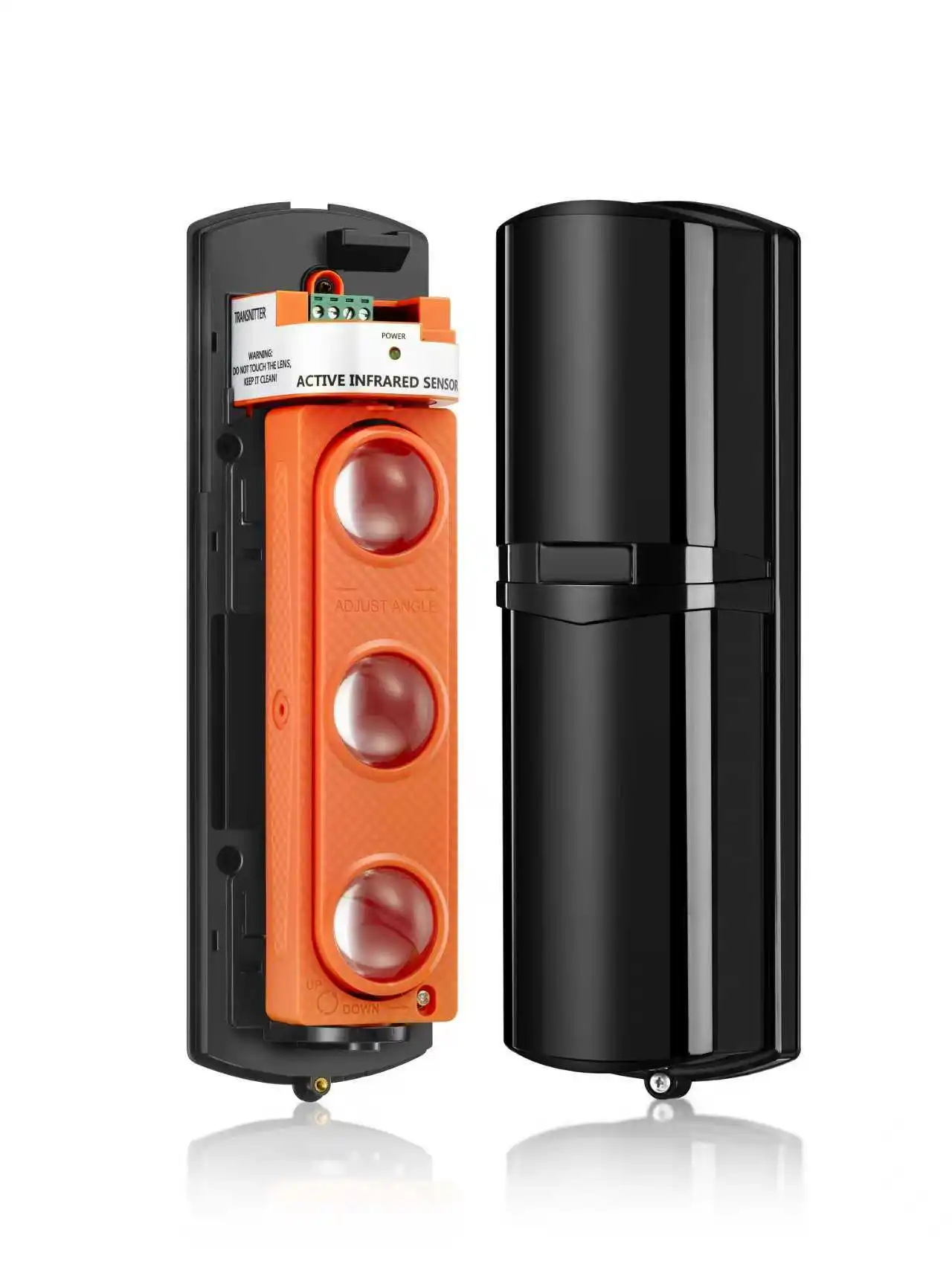 كاشف Photoelect ذو 3 أشعة كاشف نشط للأشعة تحت الحمراء في الهواء الطلق مانع لتسرب الماء يستخدم