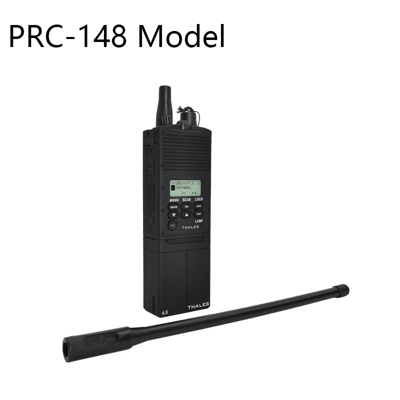 

PRC-148 Black Interphone Model Tactical Walkie Talkie Dummy Cosplay Special Force US Army Modelling Communication AR