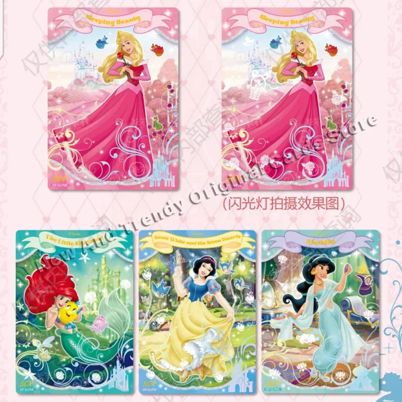 Carte originale. Cartes de collection Disney Princess Magic DegradTale, Cendrillon, Blanche-Neige, Boîte ennemi, Cadeaux de vacances, Amusant, Vente limitée