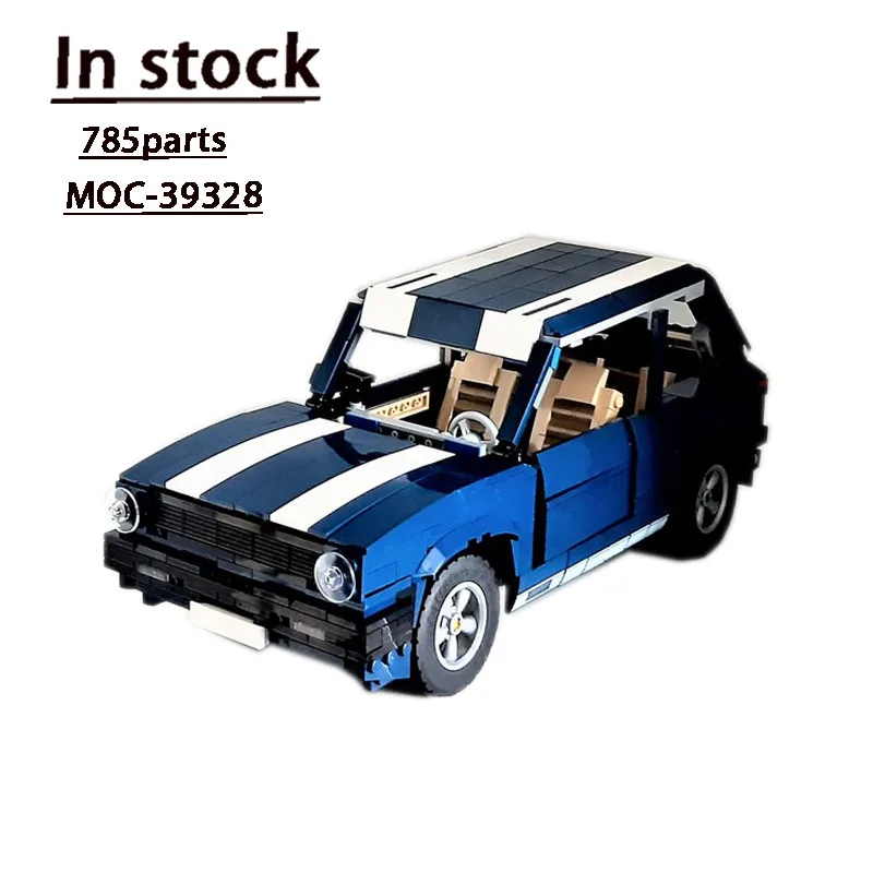 

MOC-39328 New Classic Sports Car Assembly Splicing Building Block Model 785 Building Block Parts Children's Birthday Toy Gift