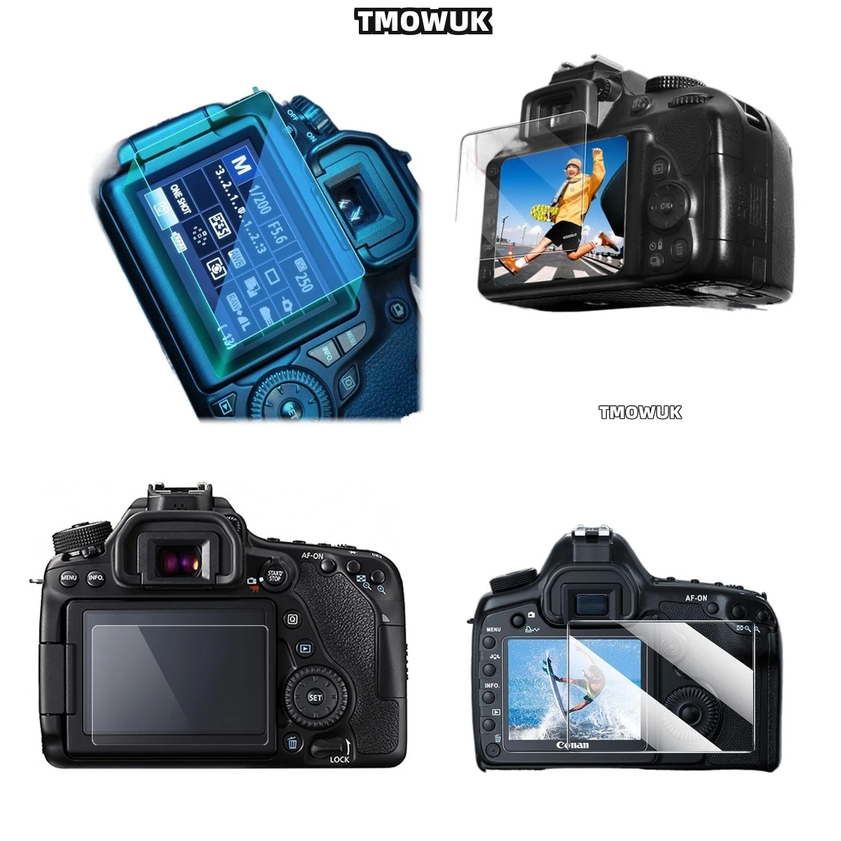 

For Canon R6 R7, Dependable LCD Protection, 9H Tempered Glass, Easy Installation.