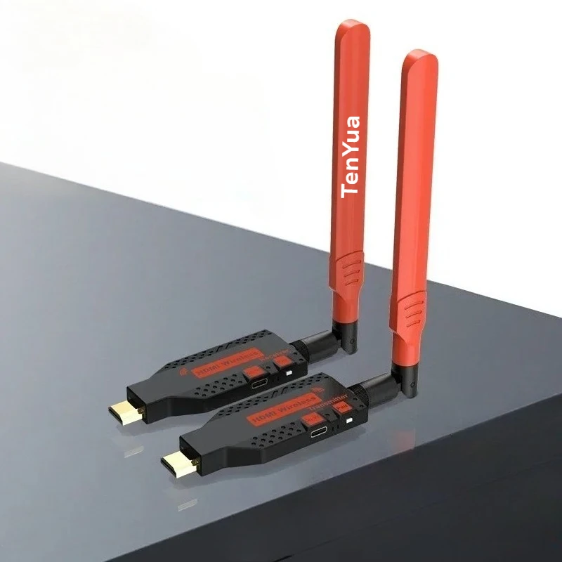 150m Wireless HD Extender 1080p Video Transmitter Receiver Multi Screen Display Adapter for Camera Laptop PC To TV Projector