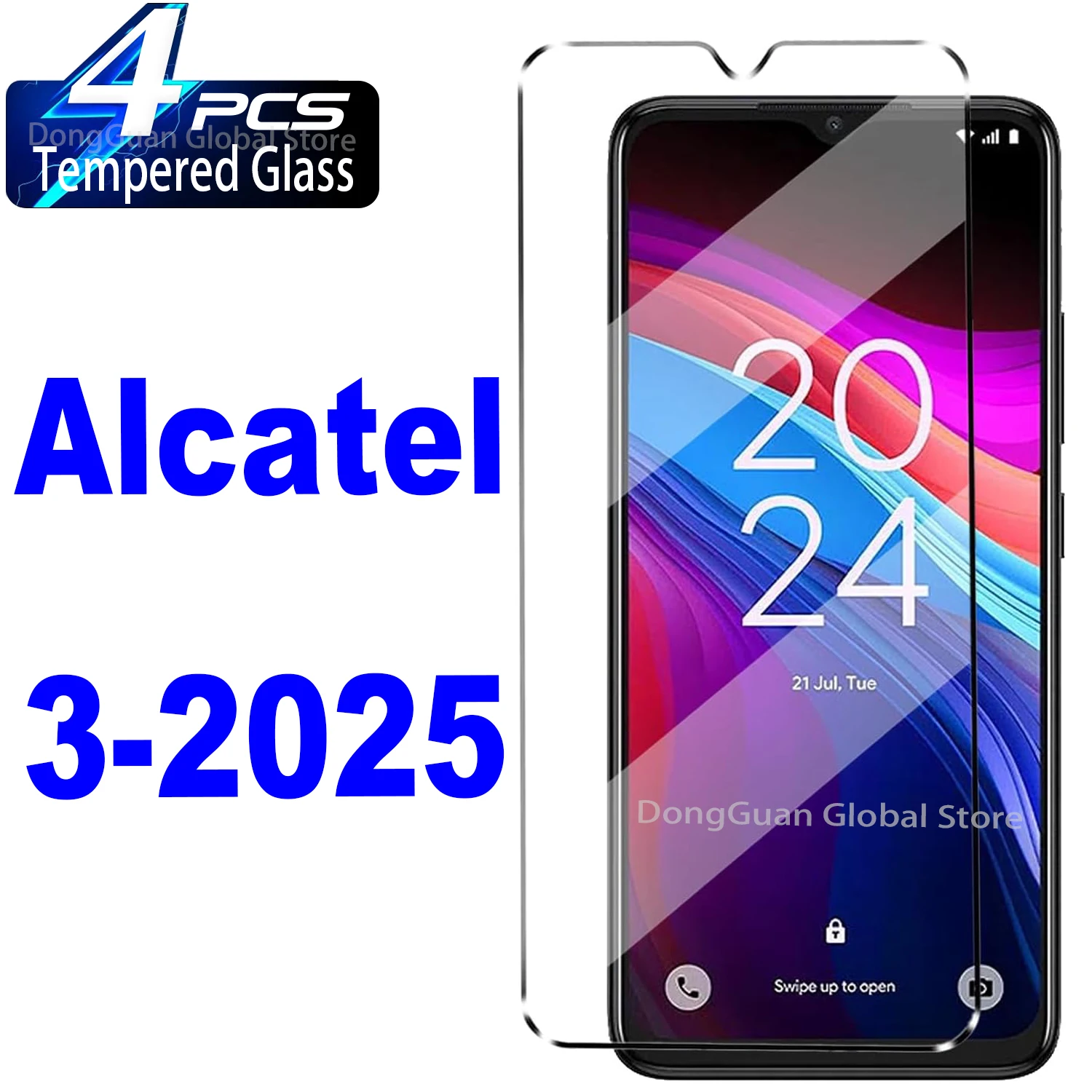

For TCL Alcatel 3 (2025) Tempered Glass Screen Protector Glass Film