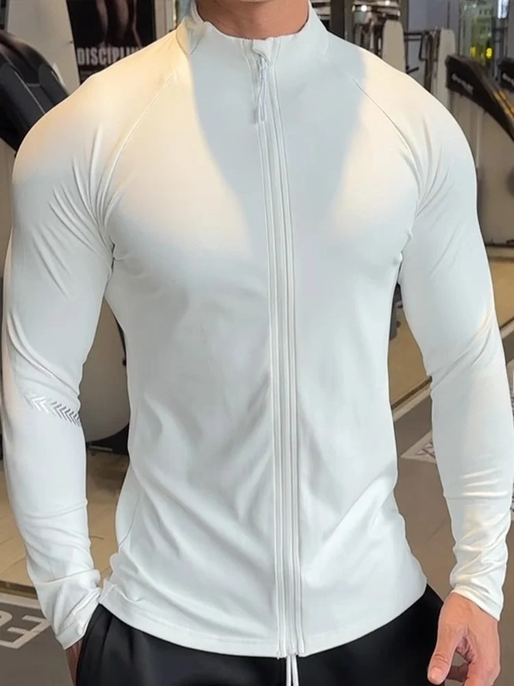 

Мужская спортивная одежда GM New Trend Long Sve, топ для бега, облегающая сухая быстродействующая футболка Jaet Sle, осенне-зимняя футболка для бега