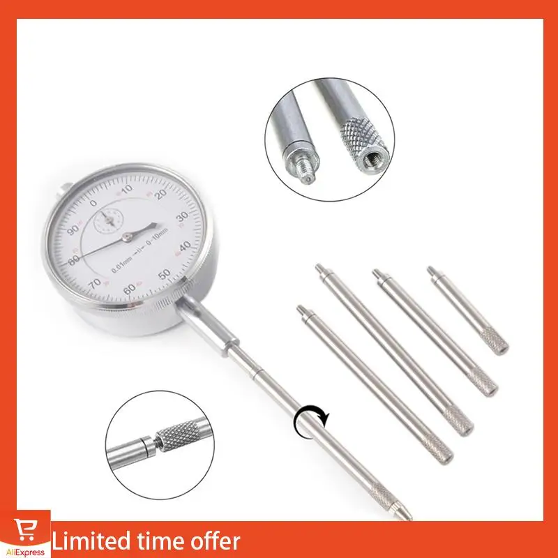 

Fresh 18Pcs Dial Indicator Extension Stem Rod Set M2.5 Thread,10-100Mm Extend Rod,Measurement For Dial & Digital Indicators