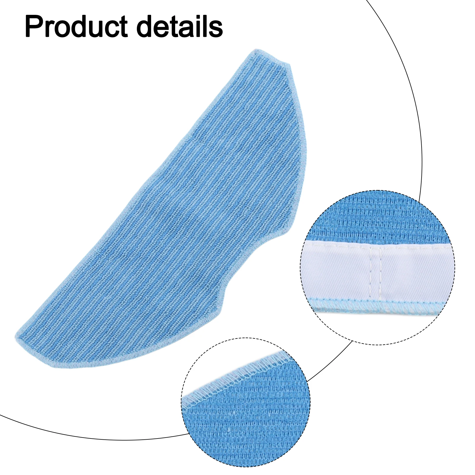 Floor Mop Pads Cleaning Pads 4 Pieces Replacement Mop Cloths For Cleaning for vistefly Long for service Life Pet-Friendly
