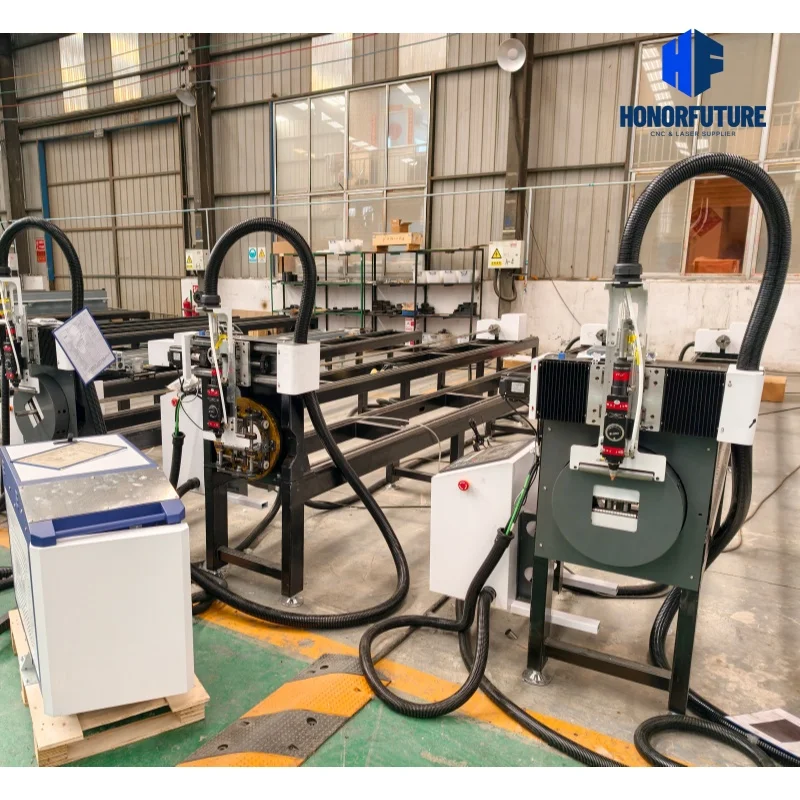 

Fiber Laser Cutting Machine Pipe Laser Metal Cutter Guardrails Simplified version Metal Square Tube CNC 1.5kw 3kw Tools for Sale