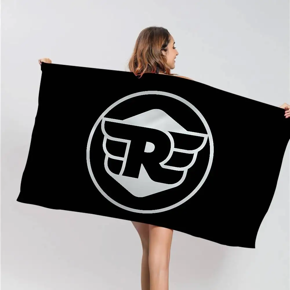 R-ROYALS E-ENFIELDS Logo Microfiber Blanket Quick Drying Beach Towels Oversized Printing Super Absorbent Pool Towel Blanket