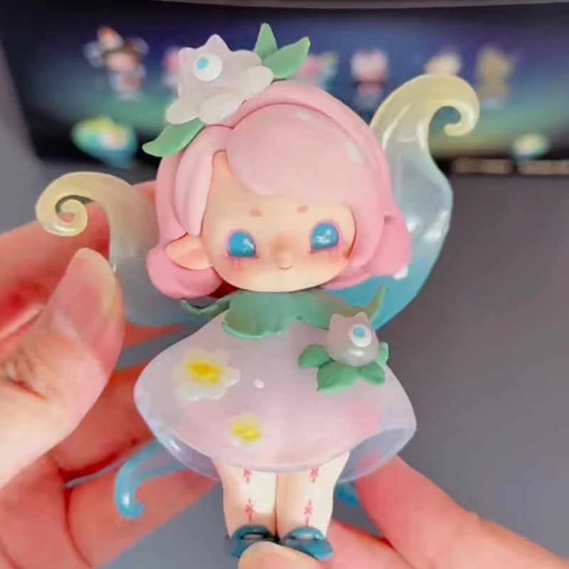 Impopo Whisper in Night Series Blind Box Cute Anime Figure Mystery Box Borsa a sorpresa Decorazione del desktop Giocattoli in PVC Raccogliere il regalo Nuovo