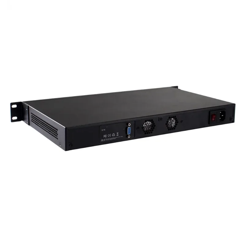 【New Arrival】R R11 1U Rackmount B950 Firewall PC Fanless 6 Lan,Firewall X86,Firewall Board Pfsense