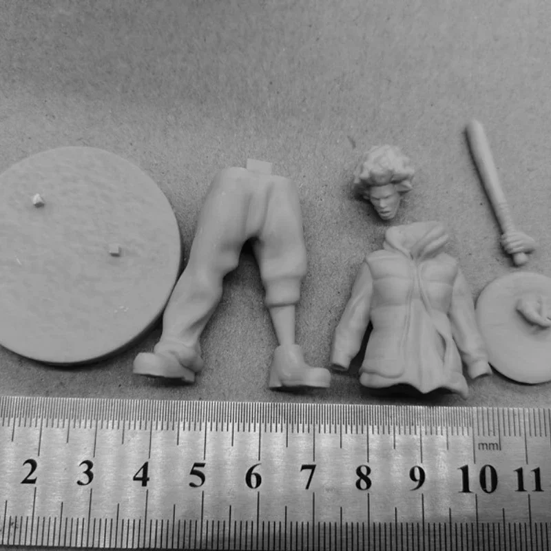 طريقة رجل الراتنج الشكل 1/24 مقياس تجميعها أطقم منمذجة الديوراما المفككة والتماثيل غير مصبوغة اللعب