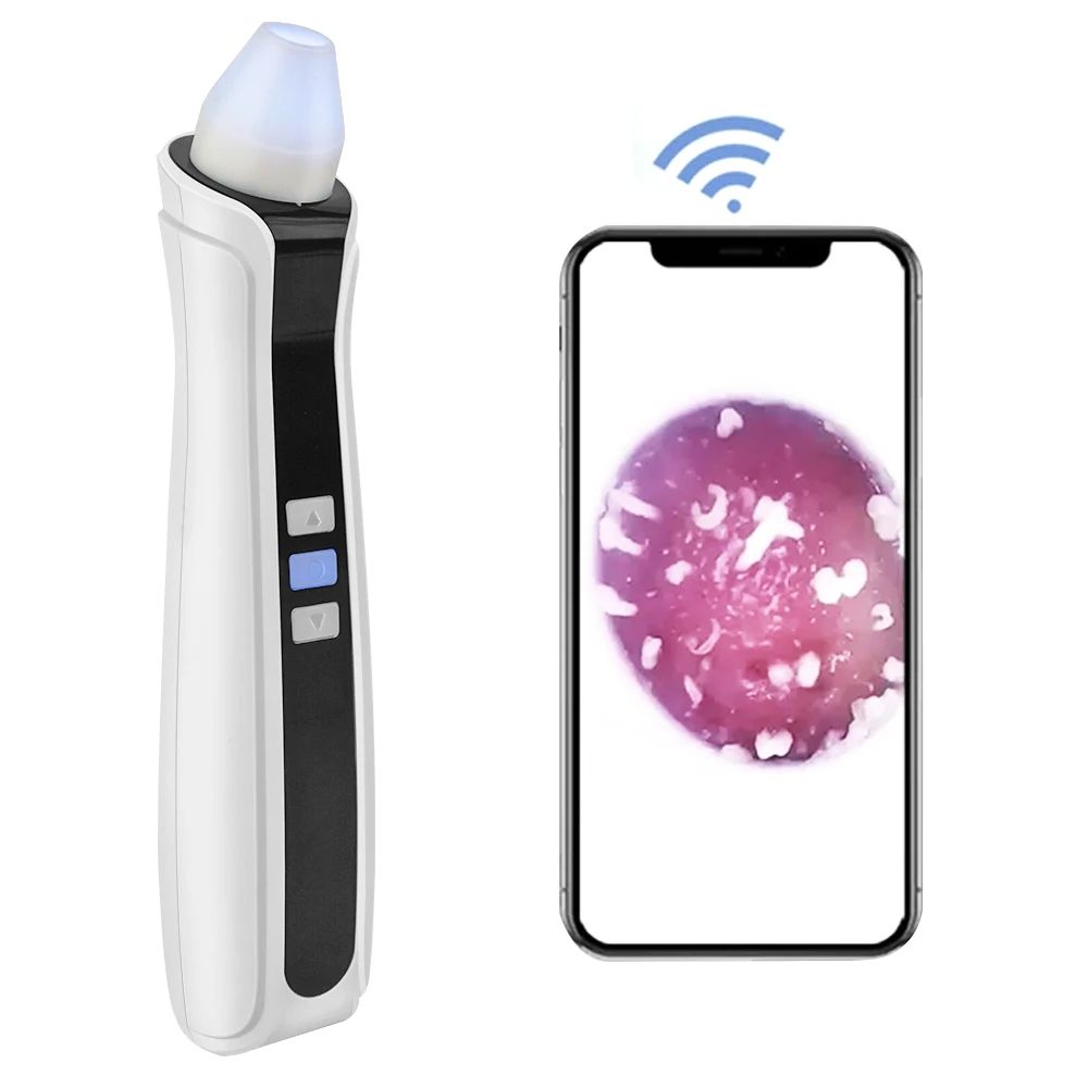 

New Arrival WiFi Linked Display Visual Suction Blackhead Remover Vacuum with 30x HD Amplification Camera