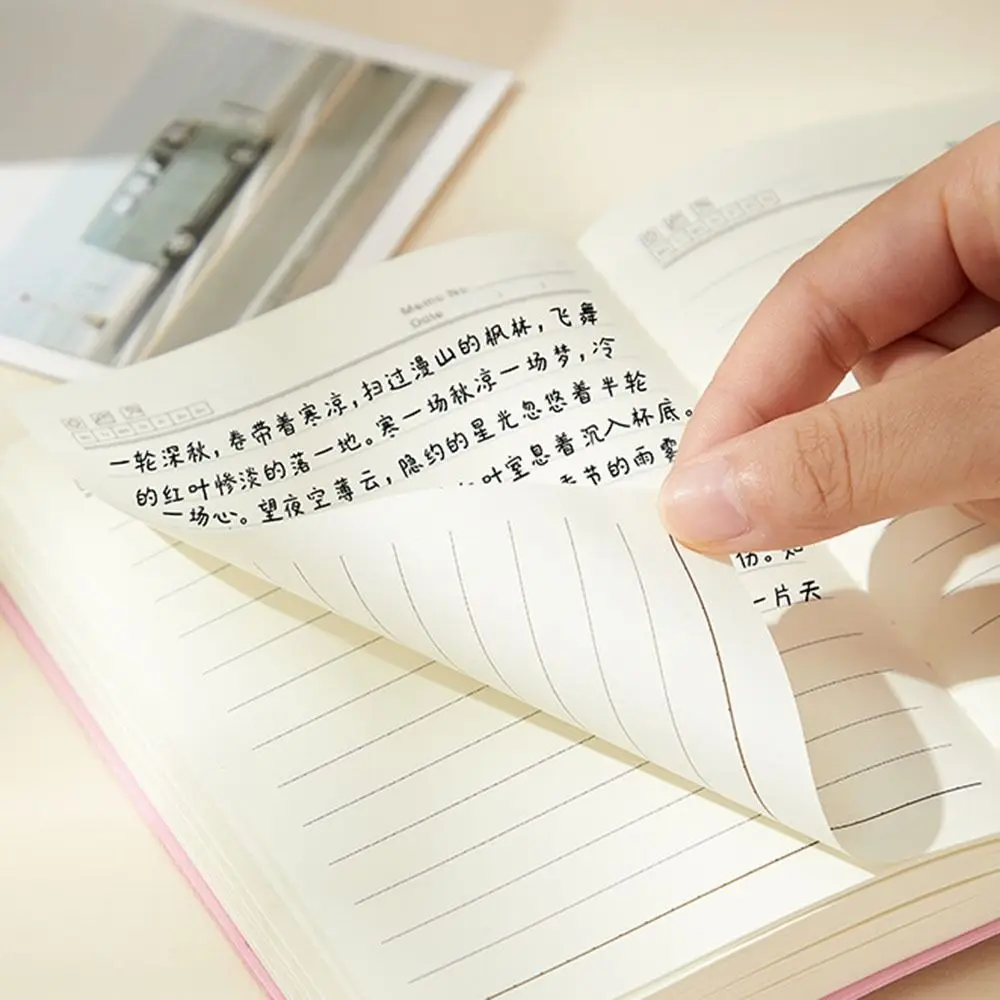 Sketchbook Super Thick B6 Mini Notebook To Do List PU Leather Pocket Notepad Diary Notepad Taking Notes Memo Notepad Daily