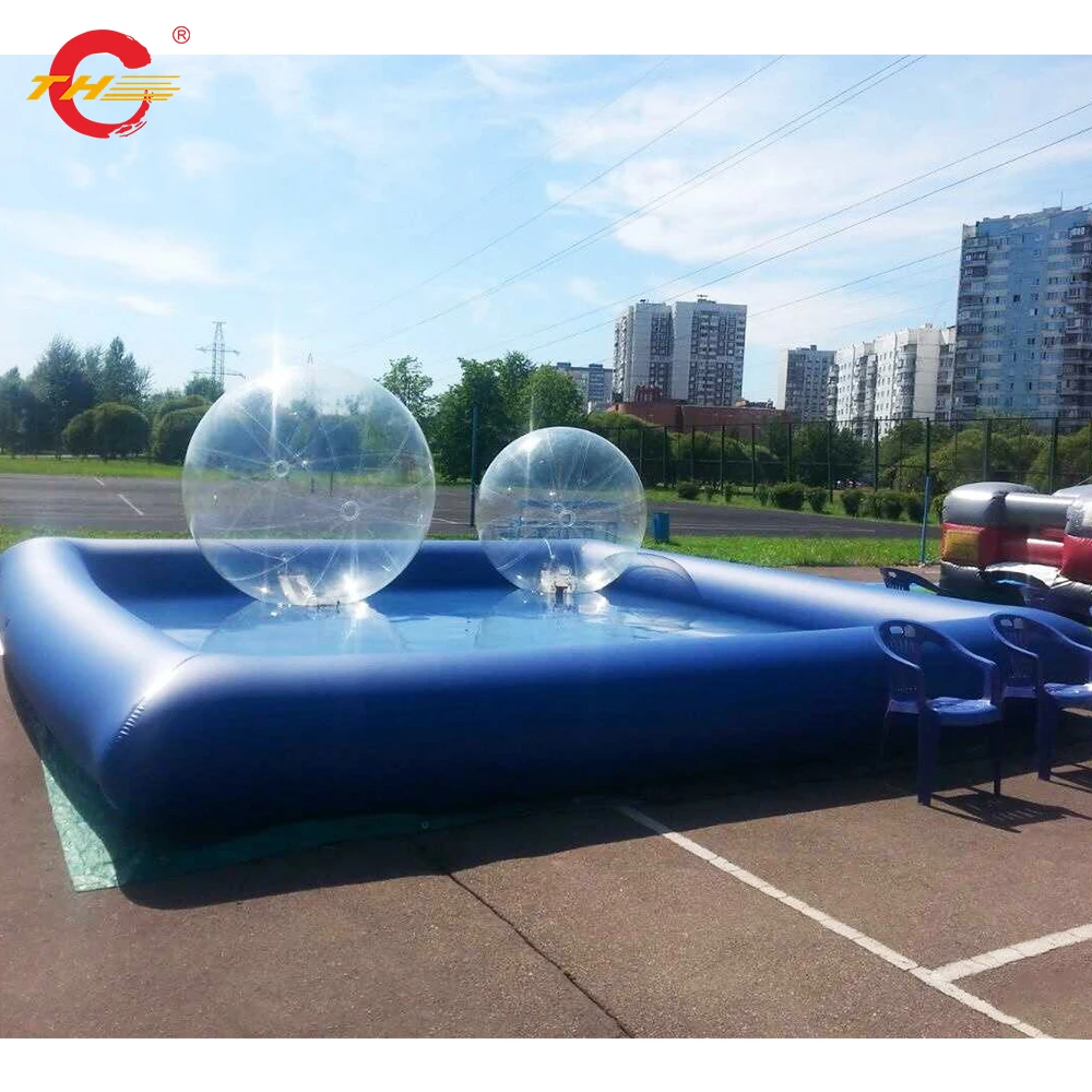 Water Play Equipment ball pool inflatable zorb ball pit for aqua bumper cars Sports Game