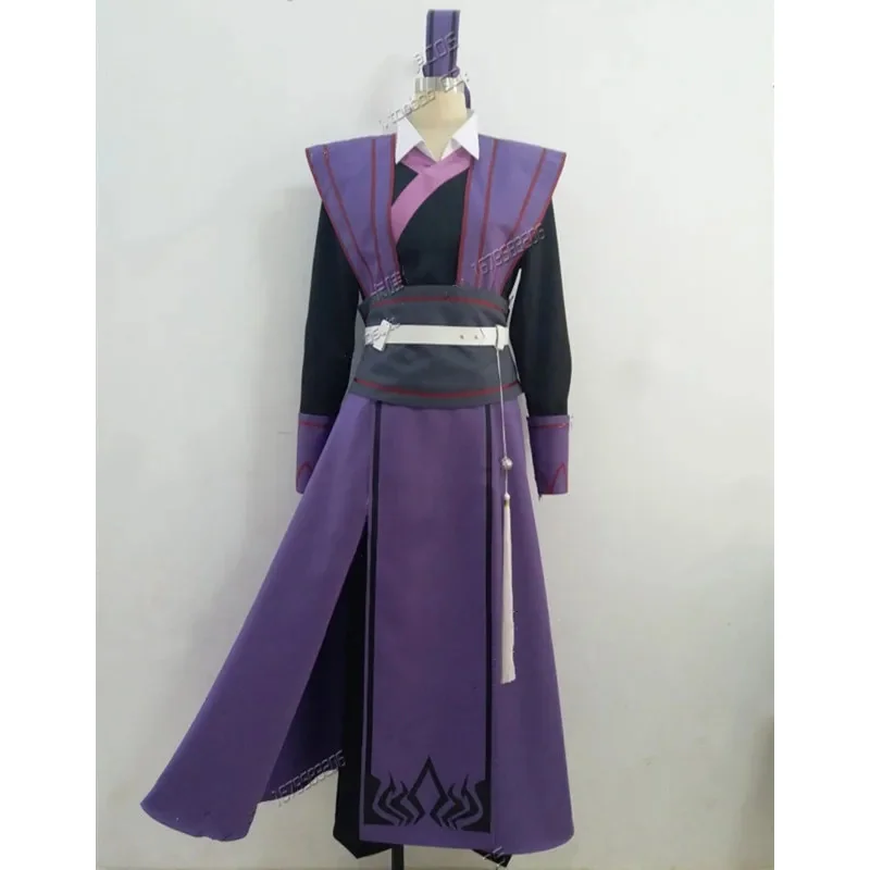 Mo Dao Zu Shi Anime Cosplay Costume Jiang Cheng Teenage Ver Grandmaster of Demonic Cultivation For Women Men Ancient Clothes