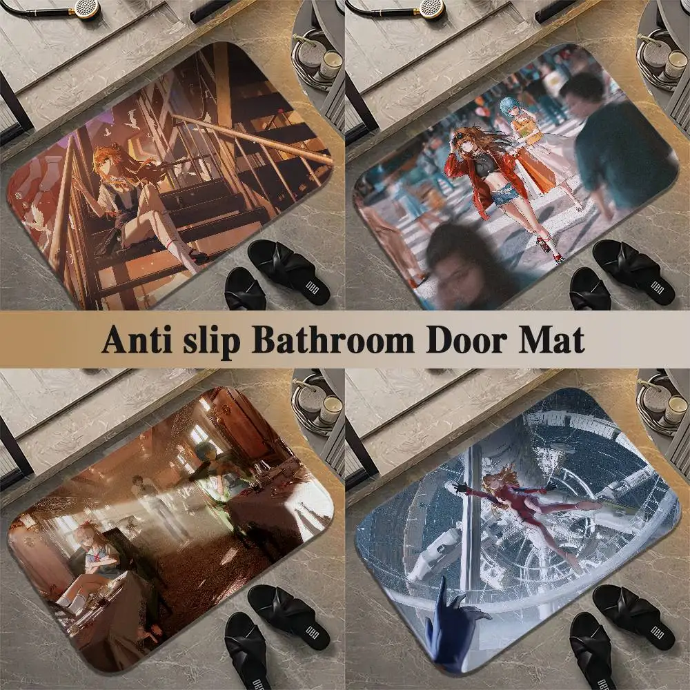 

Eva Asuka Floor Mat Printed Large Carpets Living Room And Bedroom Carpets Bathroom Anti Slip Door MATS Small Carpets