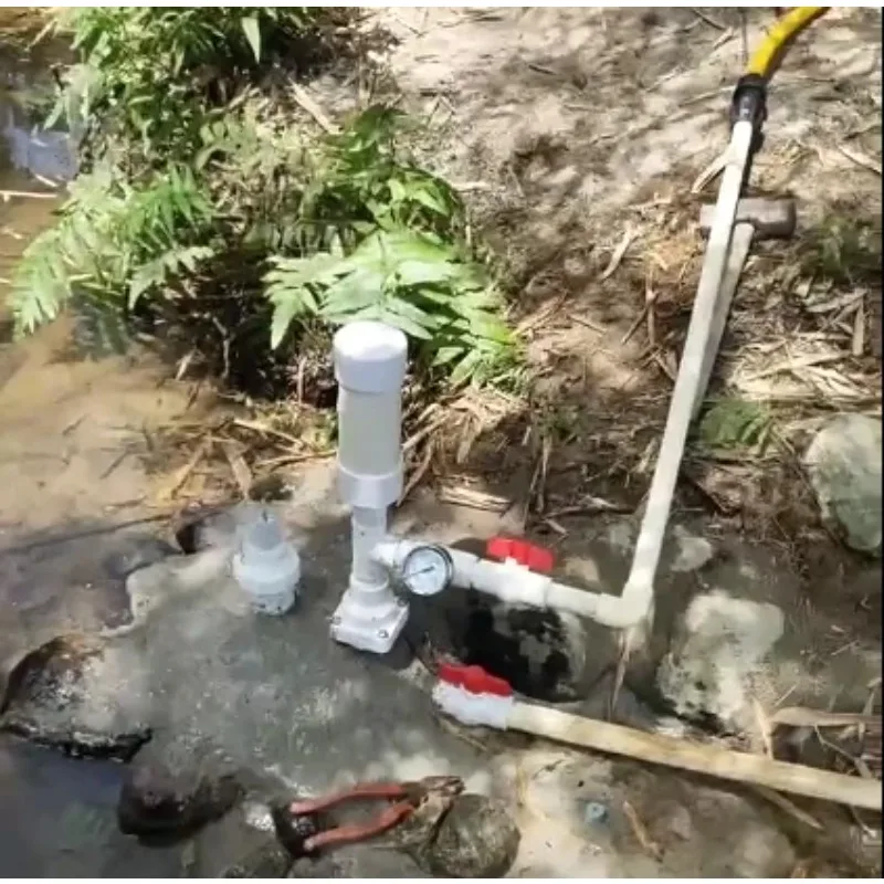 Produktbild von Hydraulischer Widder – Selbsthebende Wasserpumpe, Modell Typ 25, Für Bergbewässerung Ohne Strom