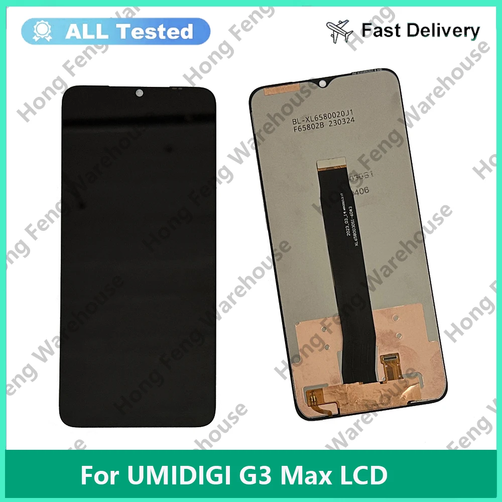 

Original Tested For UMIDIGI G3 MAX LCD Display + Touch Screen Digitizer Assembly Replacement For UMIDIGI G3 Max LCD Sensor