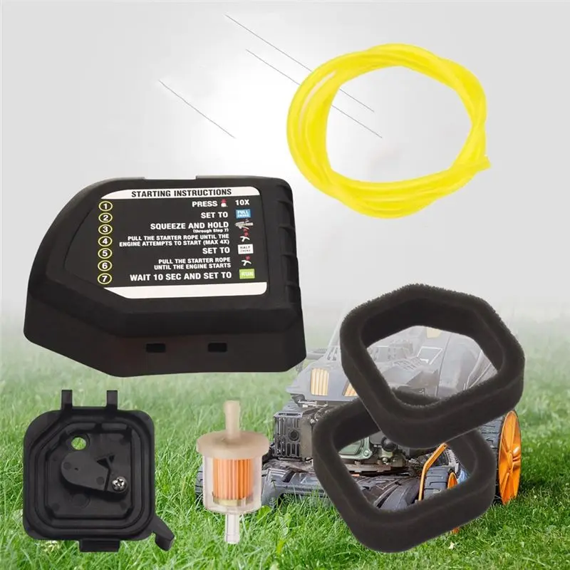 GOOD-308649003 307191001 Air Filter Cover With Base For Ryobi RY251PH RY252CS RY253SS RY254BC 25CC 25.4Cc String Trimmer