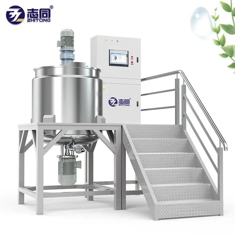 Zhitong Chemical mixing equipment Homogenizer mixer Liquid soap reactor Liquid detergent making machine Laundry mixing tank