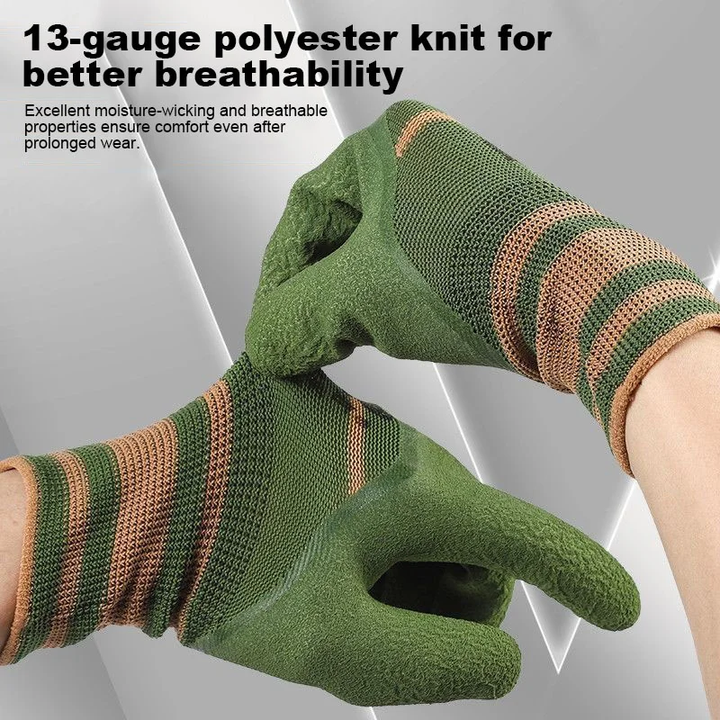 High Quality Gloves Rubber Material Durable Thorn Proof Protection Gloves Breathable Waterproof for Cactus Rose Blackberry 2026