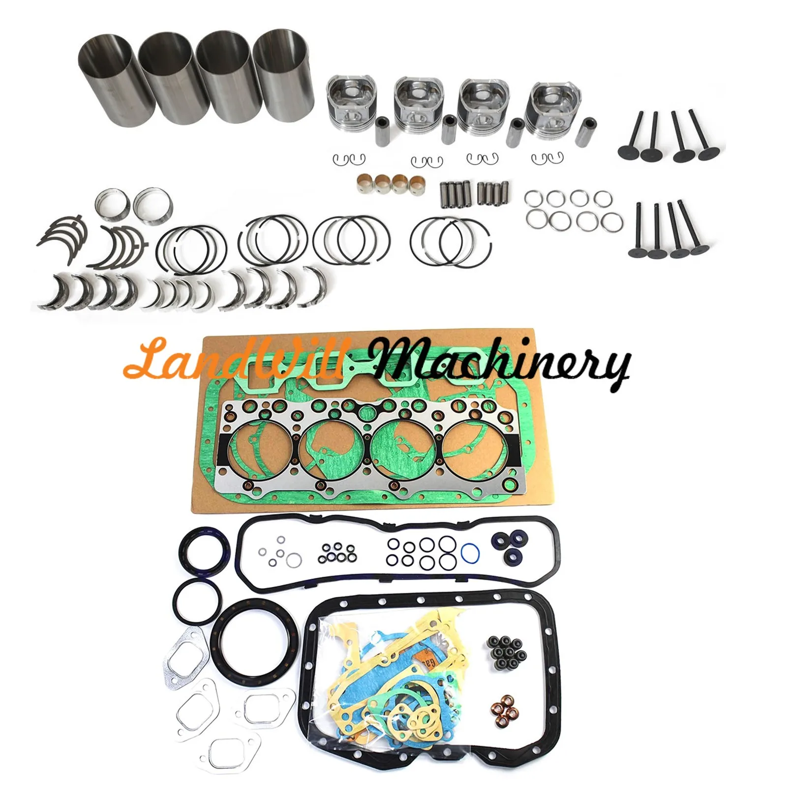 4BG1T Overhaul Rebuild Kit Fits For Sumitomo Excavator SH100-2 SH120-2 SH120-3