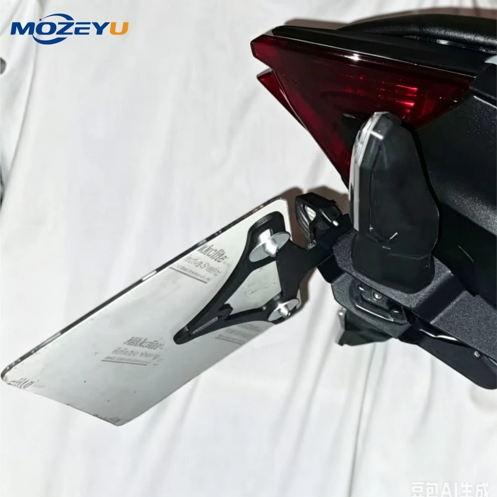 

For Kawasaki Ninja 500 Z500 2026 -2024 Motorcycle CNC Tail Tidy License Plate Holder Fender Eliminator Ninja500 SE Accessories